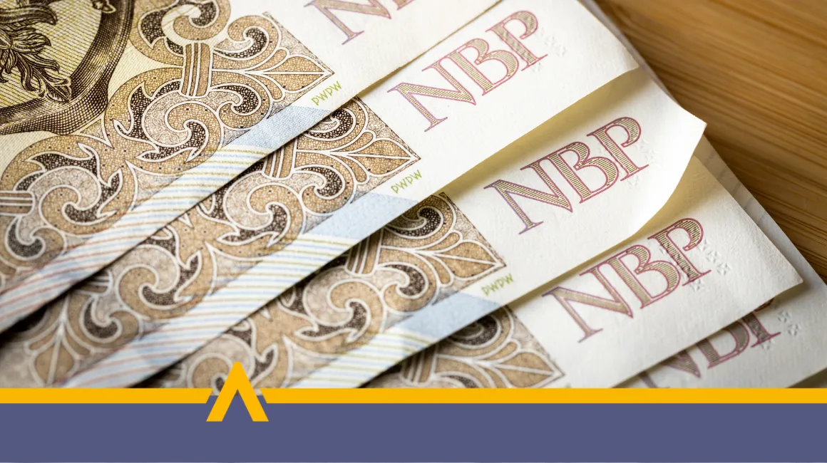 polskie banknoty z oznaczeniem NBP